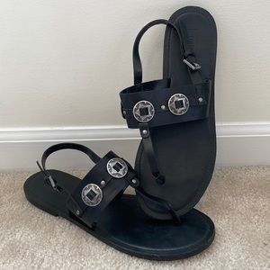 Black Sandals